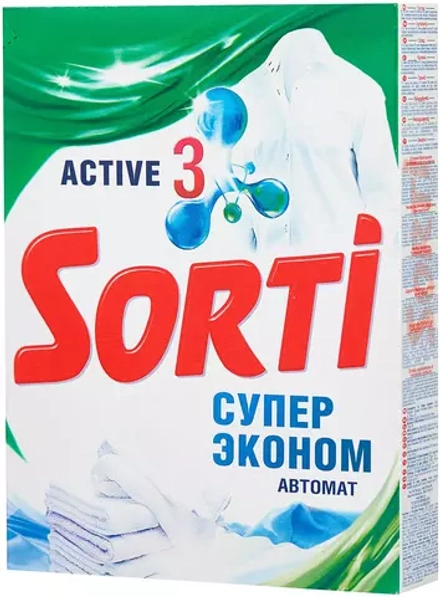 Стиральный порошок Sorti Супер Эконом (автомат), 0.35 кг