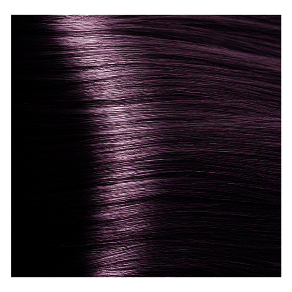 5.20 крем-краска для волос, светлый фиолетово-коричневый / Studio Kapous Professional 100 мл
