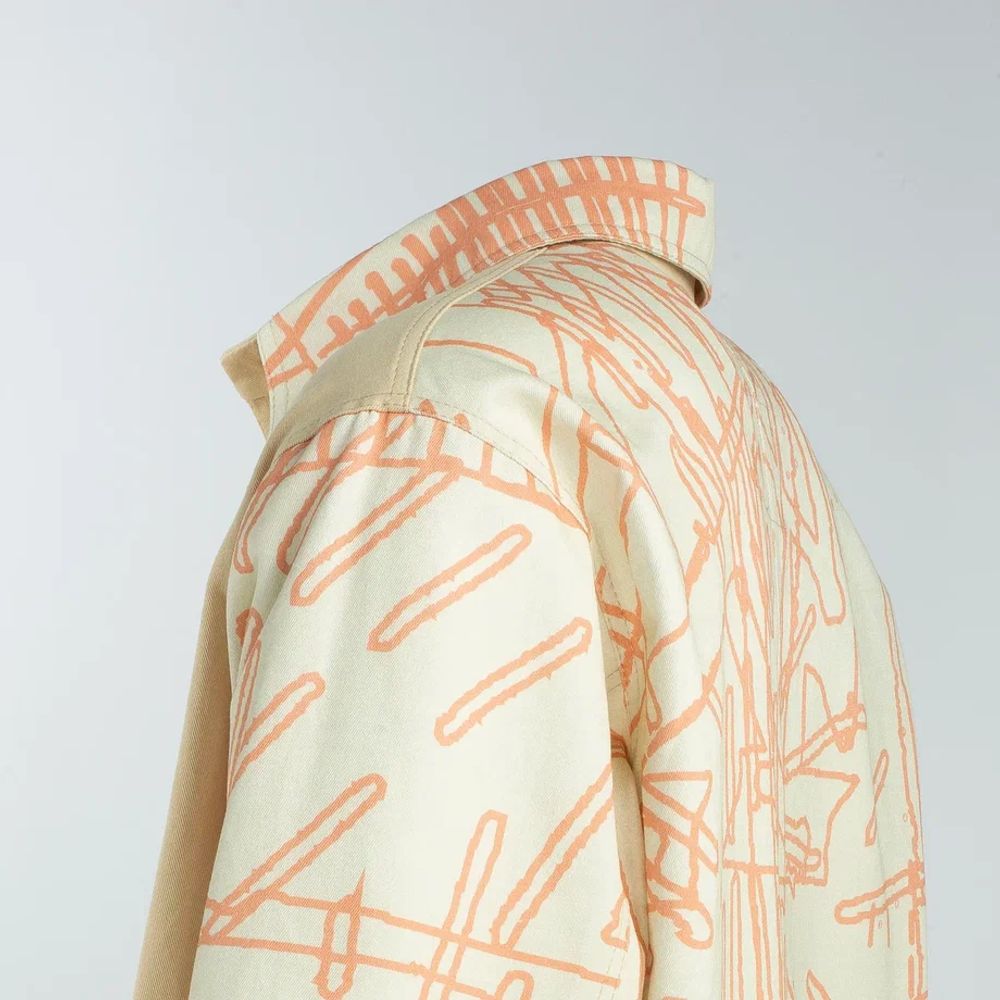 Рубашка Wema R6 EXP1 бежевая