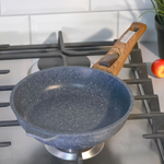 Сковорода 18см Premium blue со съемной ручкой