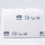 Салфетки TORK (Система N4) Xpressnap Universal, 2-слойные, КОМПЛЕКТ 20 шт., 200 шт., белые, 10844