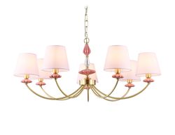 Ambrella Подвесная люстра с абажуром и декором из керамики Ceramo Classic LH75025