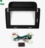 Переходная рамка магнитолы TOYOTA LAND CRUISER 100, LEXUS LX 470 1998+ 10,2 дюймов (комплект с проводами)