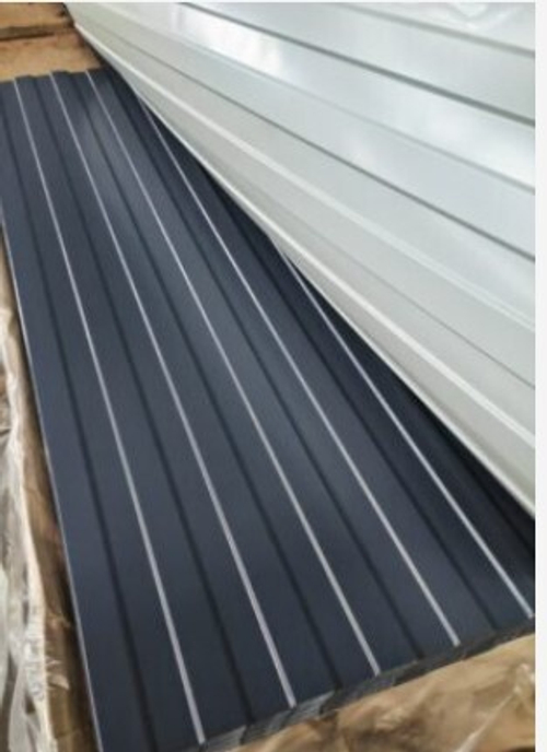 Профнастил С8/0,35-0,4мм (шир.1150/1190мм) 2м Графит RAL7024 (шт)