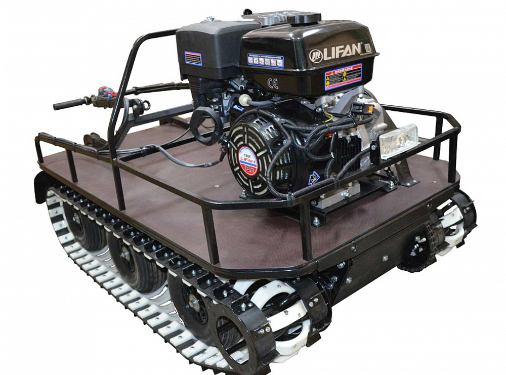 Мотобуксировщик вездеход KOiRA T13 R (понижающий редуктор)