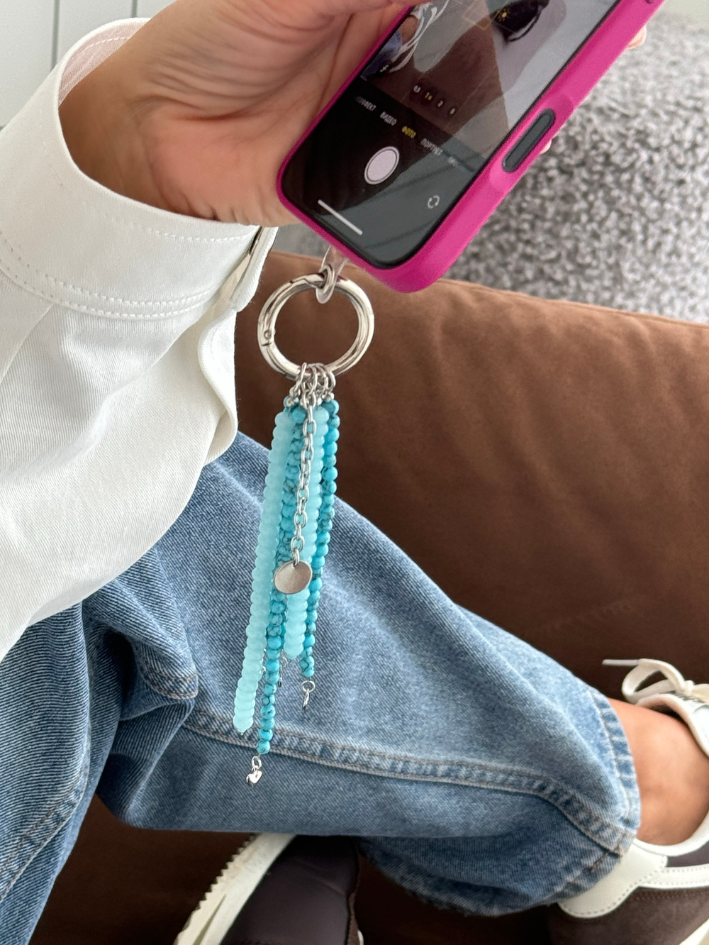 Подвес бирюза