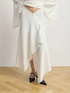 Юбка «Asymmetry» молочный