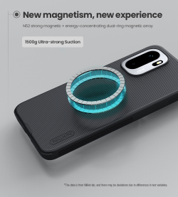 Чехол c встроенным круглым магнитом для OnePlus 15R и Ace 6, 6T, серия Super Frosted Shield Pro Magnetic от Nillkin