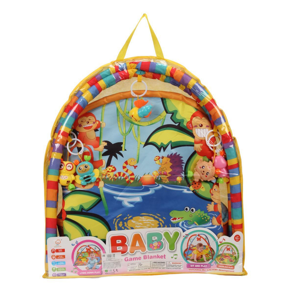Коврик развивающий для малышей, сумка 820