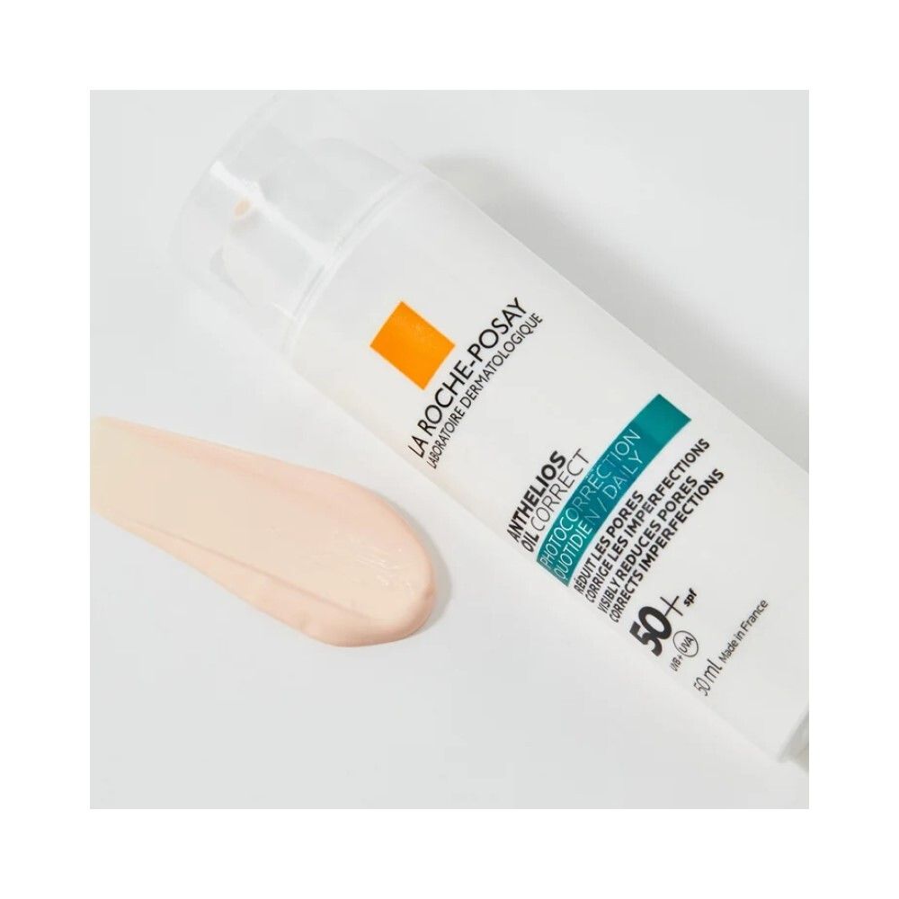La Roche-Posay Anthelios Oil Correct Солнцезащитный крем для жирной, проблемной кожи SPF 50+, 50 мл