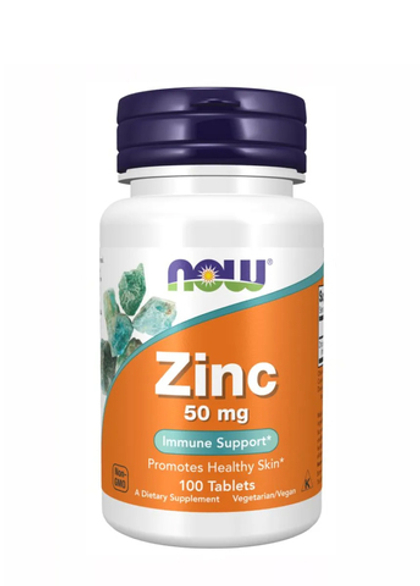 NOW Zinc Gluconate 50 мг. (100 таб.)