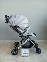 Kоляска детская прогулочная Farfello Comfy Go Comfort (Shiny Grey Chrome/Блестящий серый CG-105)