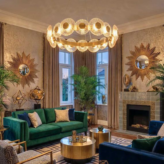 Подвесная люстра Citilux Jantar CL240173