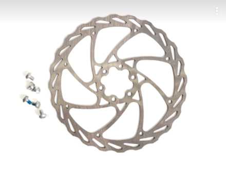 Ротор/диск тормозной 160 мм, на 6 болтов, с крепежом 1/100 ZDR-160-Z