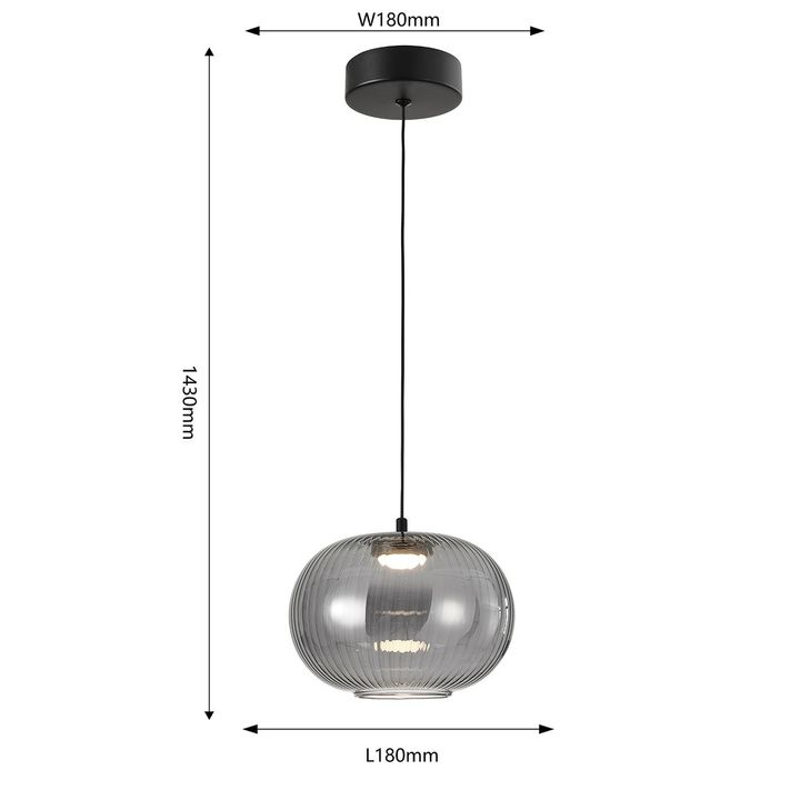Подвесной светодиодный светильник Favourite Cattivo 4452-1P