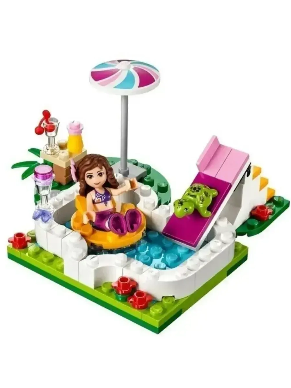 Конструктор Френдс бассейн Оливии/85 деталей/10542