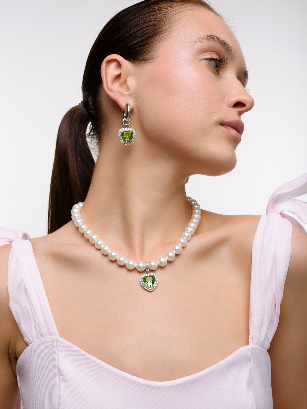 Серьги "Soul Green" Silver