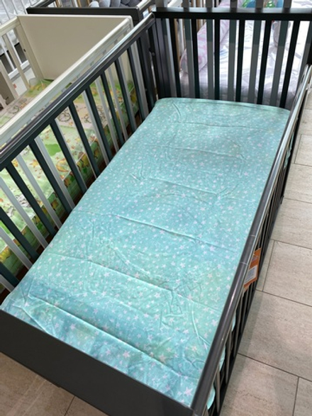 Простынь универсальная, бязь, зеленый 127*75/120*60