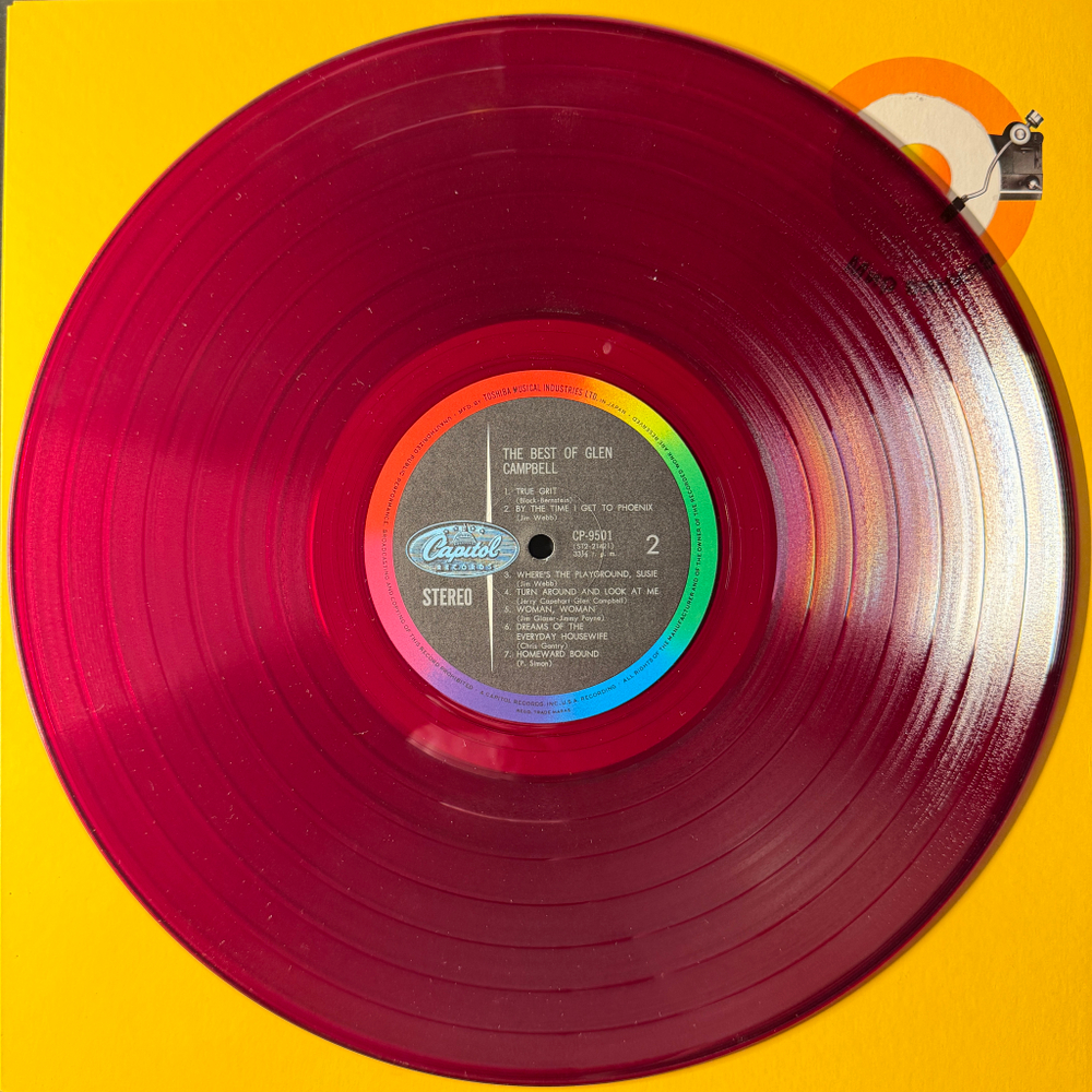 Glen Campbell – The Best Of Glen Campbell (Япония) Red