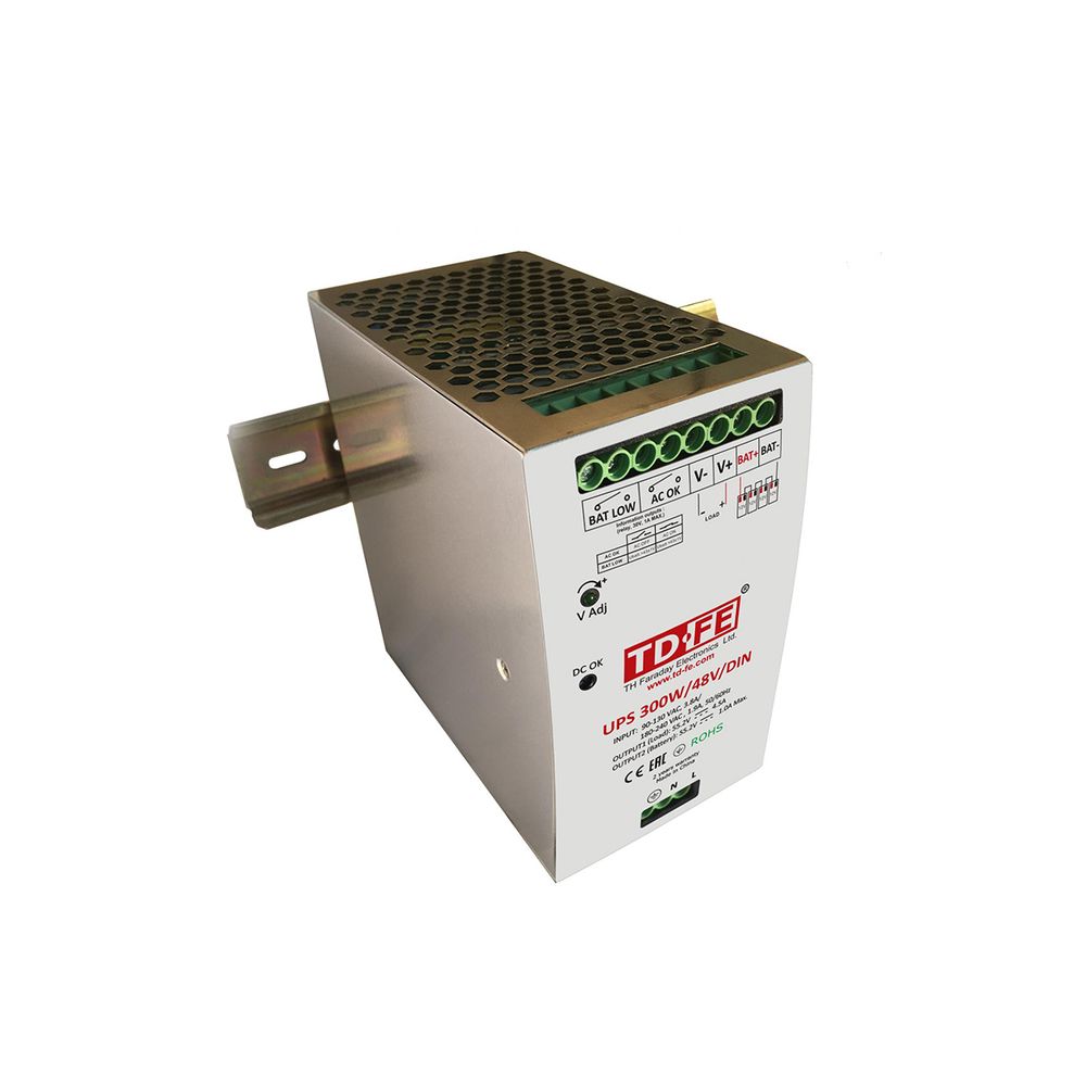 UPS 300W/48V/DIN блок бесперебойного питания Faraday