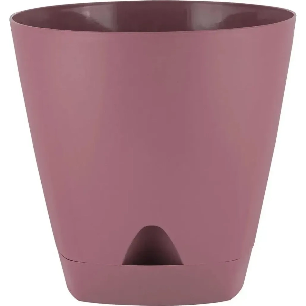 Горшок для цветов AMSTERDAM D110мм,65л с прикорневым поливом Морозная слива