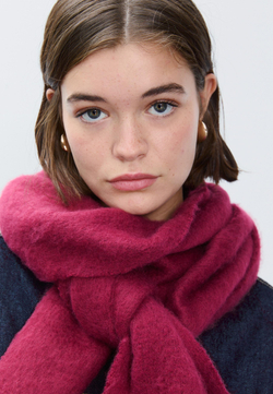 STRADIVARIUS Шарф, бургунди