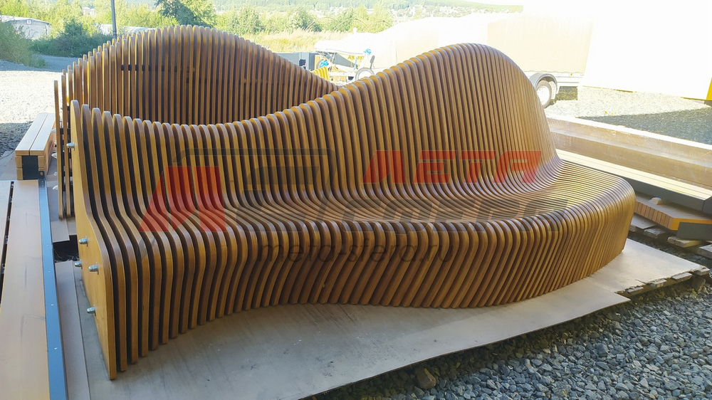 Параметрическая скамейка Креата