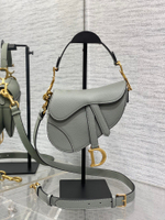 Christian Dior Small Saddle Bag with Strap