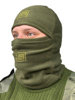 Теплая оливковая балаклава из флиса 5.11 Tactical