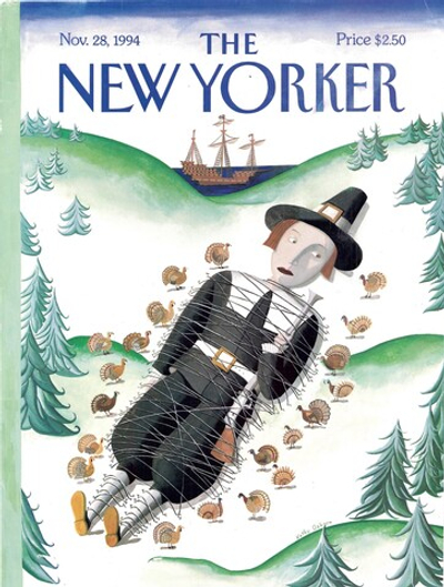 Журнал The New Yorker 28-11-1994, обложка