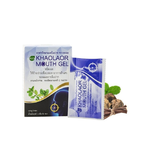 Натуральный гель для лечения стоматита и ран в полости рта Mouth Gel Khaolaor
