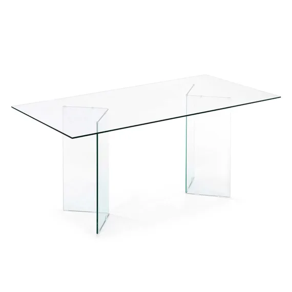 Стеклянный стол Burano 180х90 см