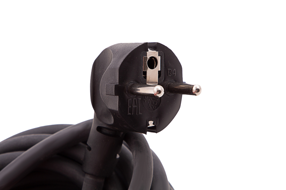 Удлинитель силовой 10 м, 16 А, тип УХз16, КГ 3 x 1.5 мм, 1 розетка, Сибртех