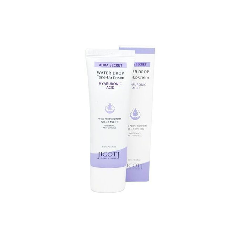 JIGOTT Aura Secret Hyaluronic Acid Water Drop Tone Up Cream увлажняющий крем для лица с гиалуроновой кислотой
