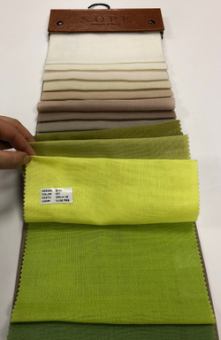 Тюль однотонная под лен Nope арт. Brad