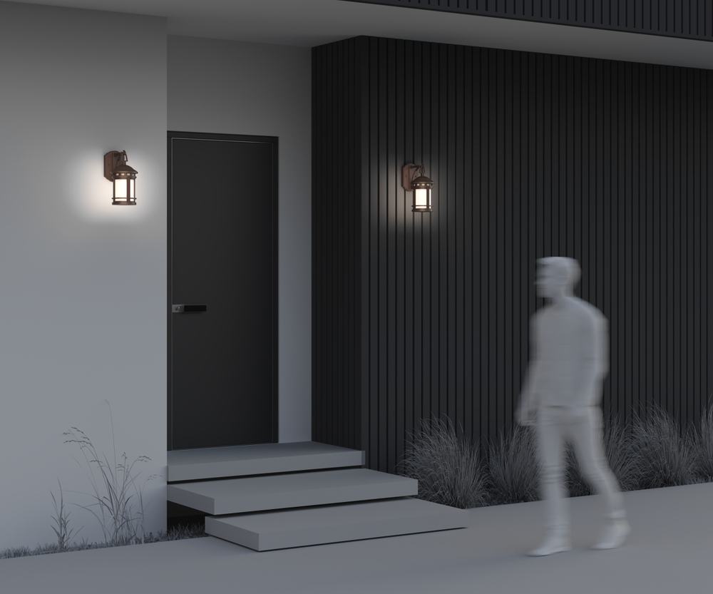 Уличный настенный светильник Outdoor O031WL-01BR