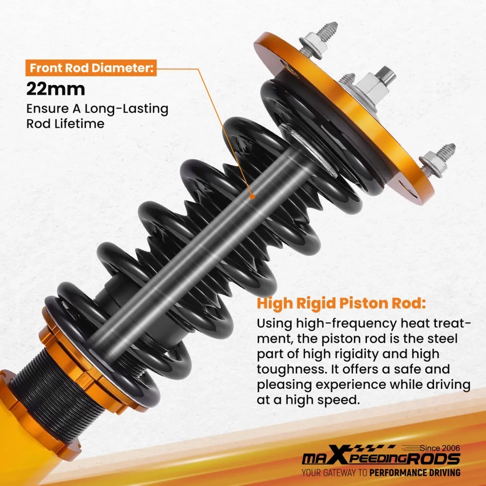 Комплект для автомобиля Toyota Supra 1993-1998 compatible for Lexus SC300 SC400 92-00 Adj. Height Coilover Kit lowering kit