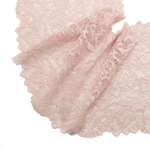 Кружево эластичное ПУДРА, 21см