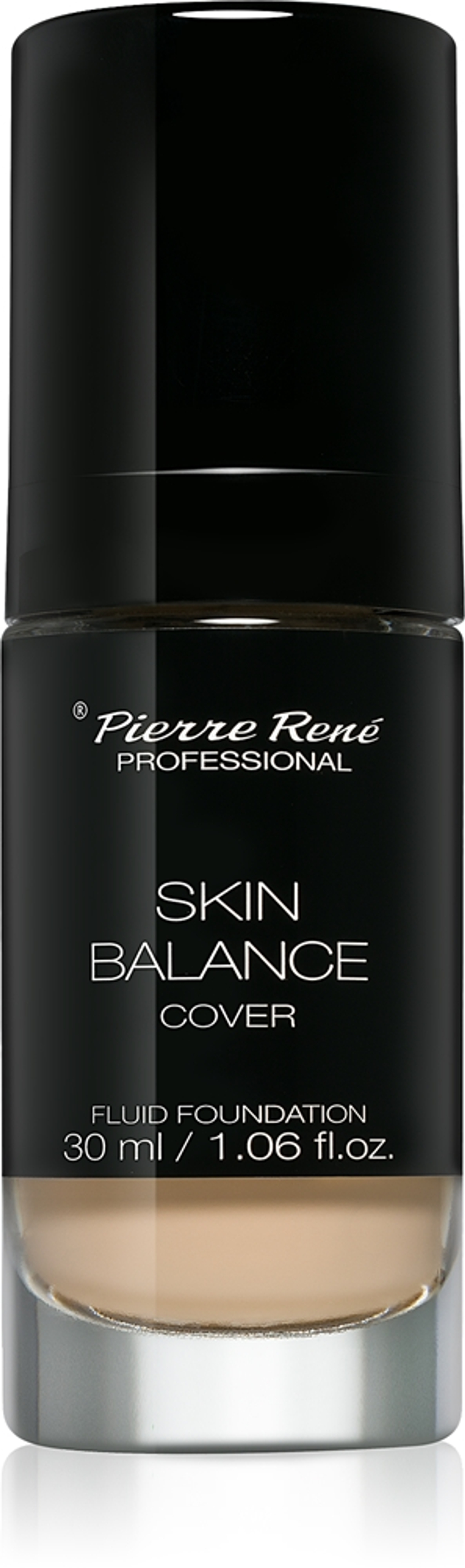 Pierre Rene Skin Balance Cover - Водостойкий жидкий тональный крем оттенок 19 Cool Ivory, 30 ml