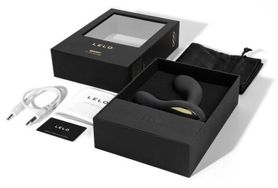 Чёрный перезаряжаемый стимулятор простаты Bruno Black (Цвет: черный)