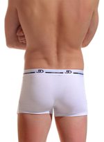 Хлопковые боксеры с лампасами (Размер: M) (Цвет: красный)