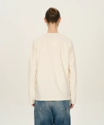 Лонгслив, молочный