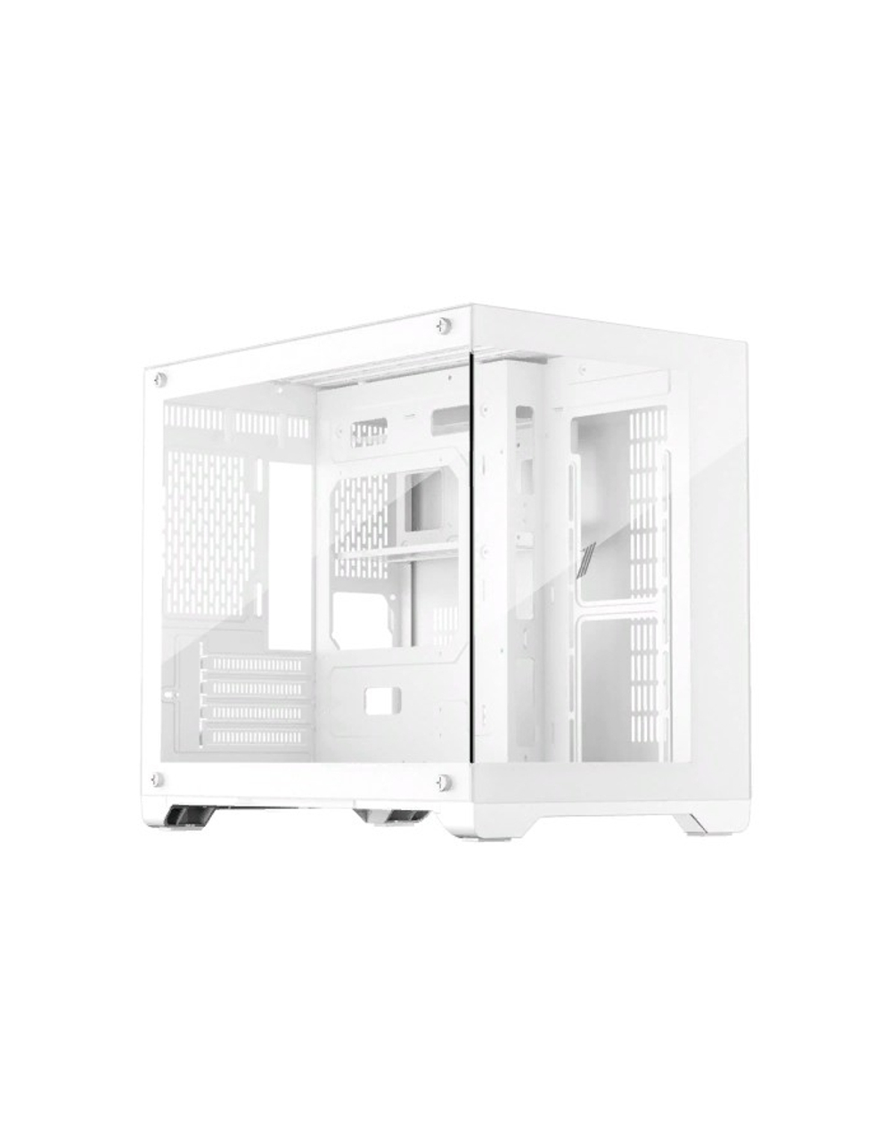 Корпус 1STPLAYER MEGAVIEW MV6-T White / mATX / MV6-TP-WH