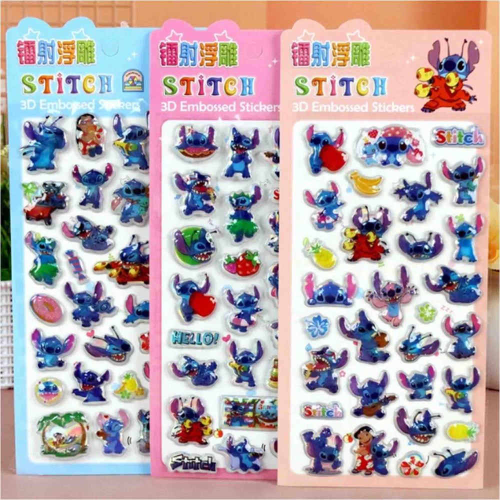 Набор наклеек Стич