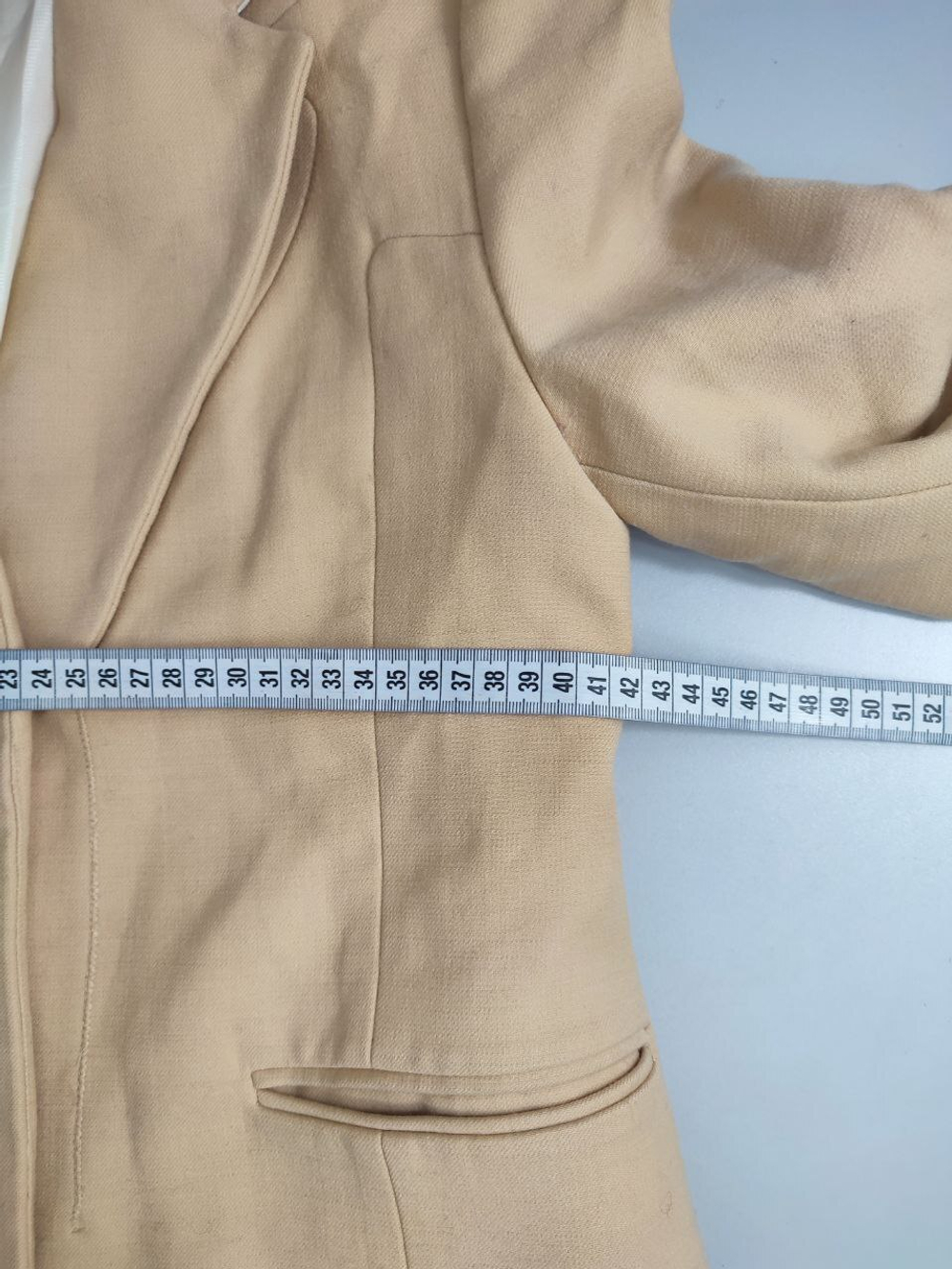 Пиджак On&On кремового цвета 40 размер