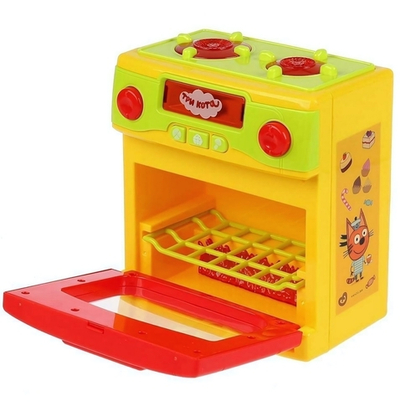 Плита Три кота на бат., свет/звук коробка B1419392-R (Играем Вместе)