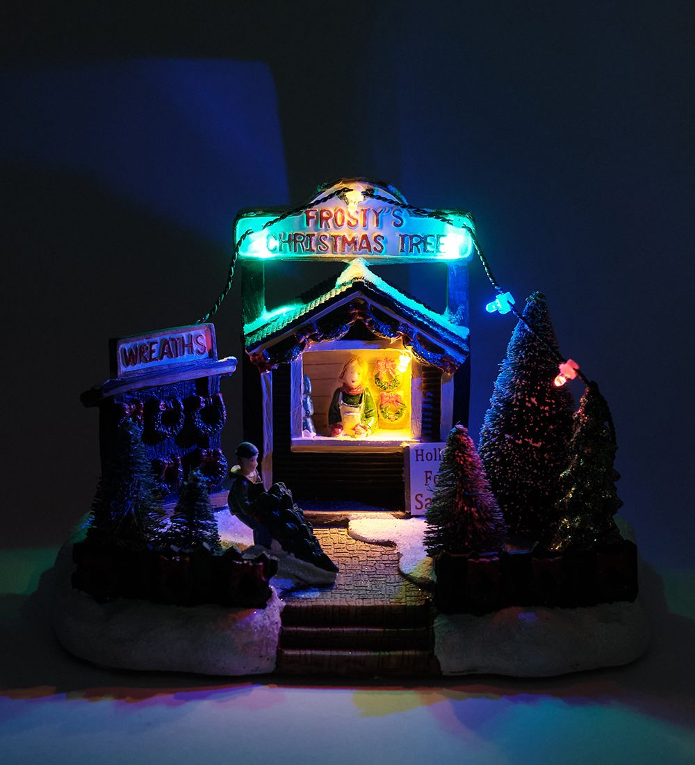 XM-749 Новогодняя миниатюра с подсветкой