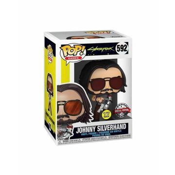 Фигурка Funko POP! Games Cyberpunk 2077 Johnny Silverhand w/Gun (MT) (GW) (Exc) 51653