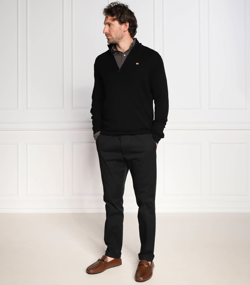 Хлопковый свитер damavand hz 4 Napapijri - черный(NP0A4GJS)