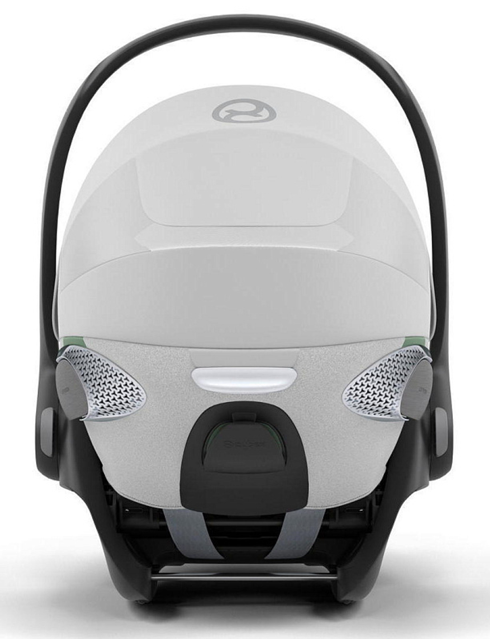 Коляска Cybex Talos S Lux SLV complete Cloud T Platinum White Plus 3 в 1 Stone Grey с дождевиками